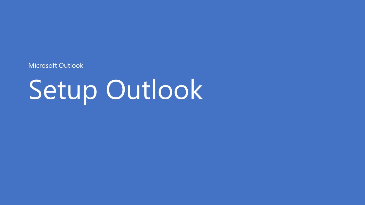 01. Setup Image